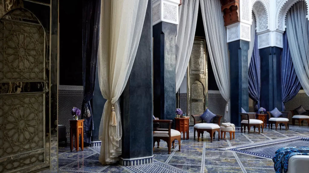 Riads 21 inside of riad