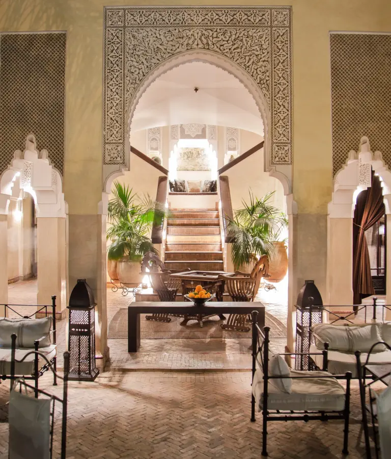Home 12 Real Estate in Marrakech Orangers villa salon